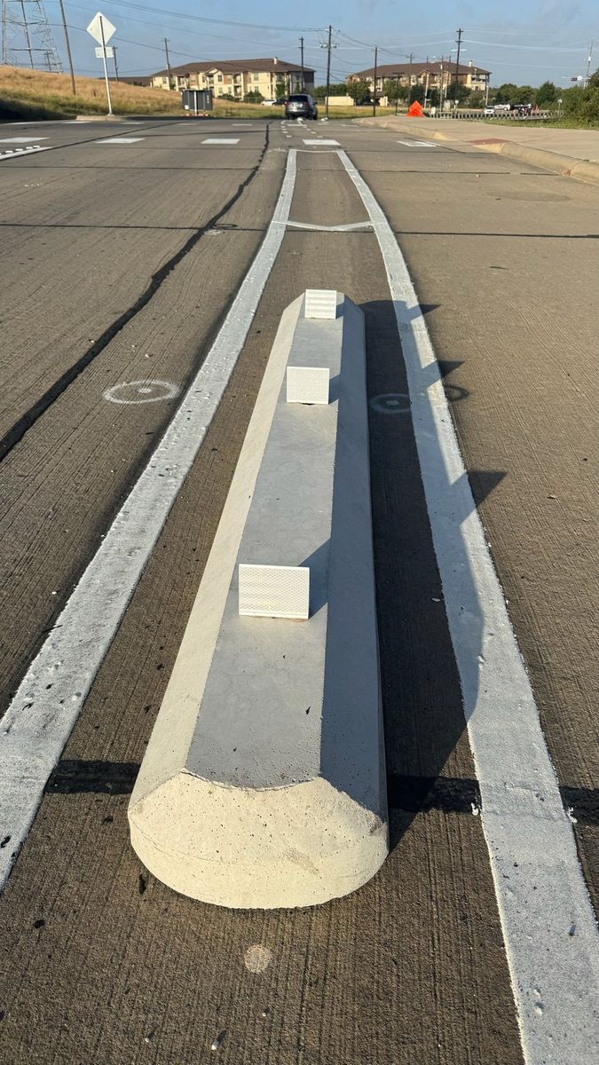 Route photo 11: North Concrete Barrier 10, No visible damage
