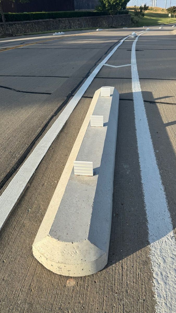Route photo 32: North Concrete Barrier 21, No visible damage