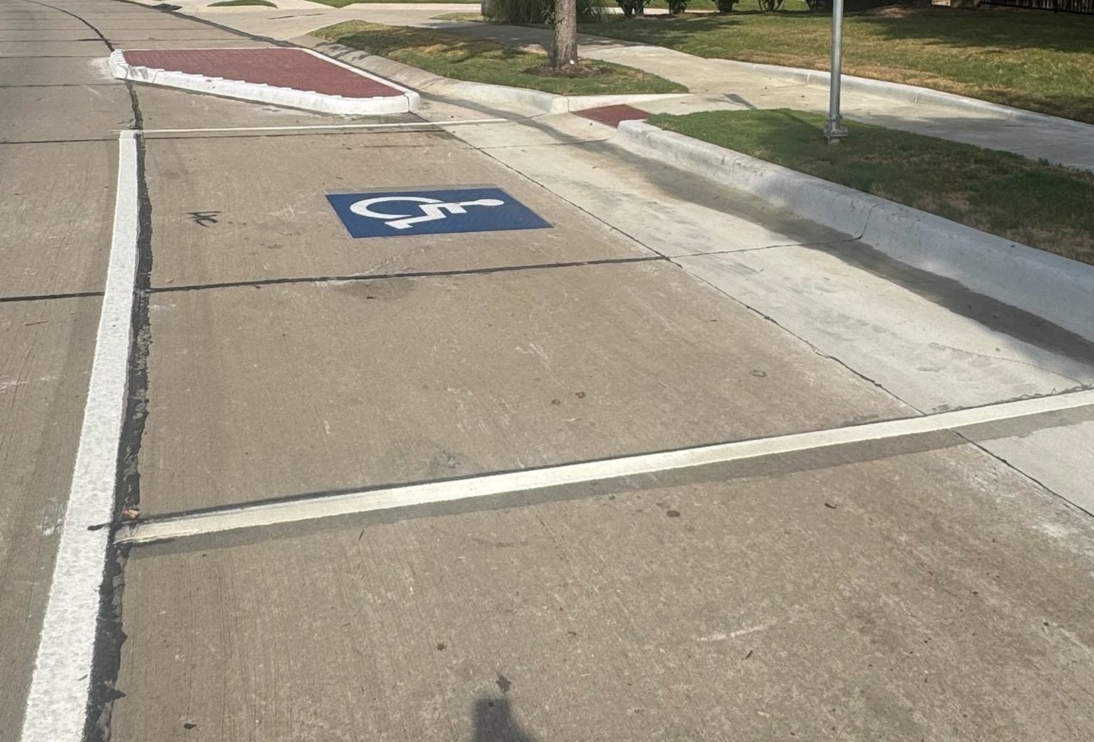 Route photo 78: North Accessible Parking 1, No visible damage