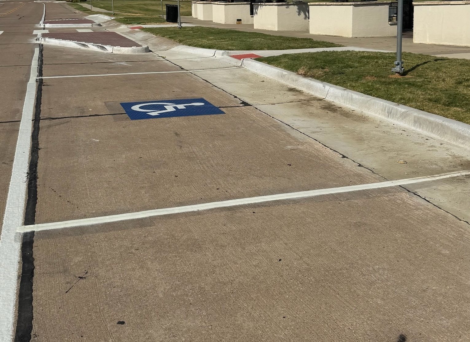 Route photo 176: North Accessible Parking 5, No visible damage